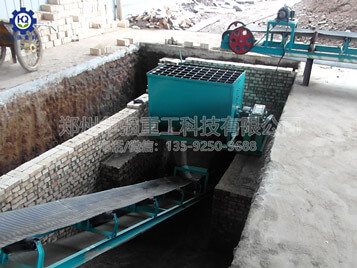 小型有機肥生產線現場