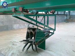 新型有機(jī)肥濕法造粒現(xiàn)場